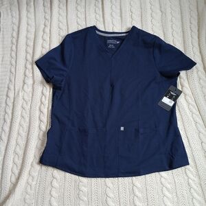 Navy blue scrub set